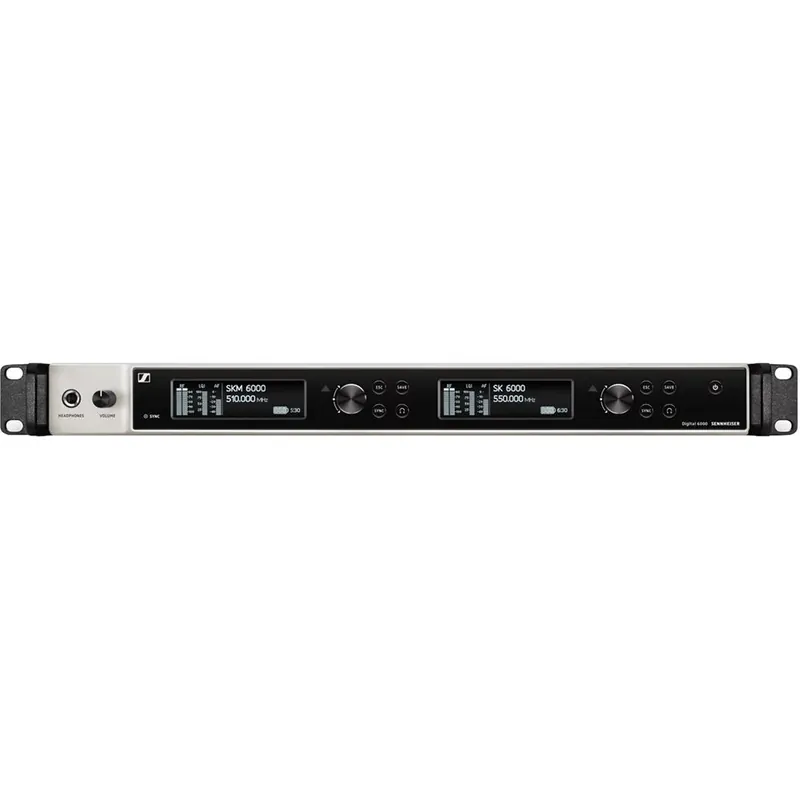 Sennheiser EM 6000 Dante Two-Channel Digital Wireless Receiver Original