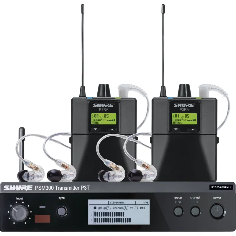 Latest Shure PSM300 Twin Pack Pro - J13 Frequency