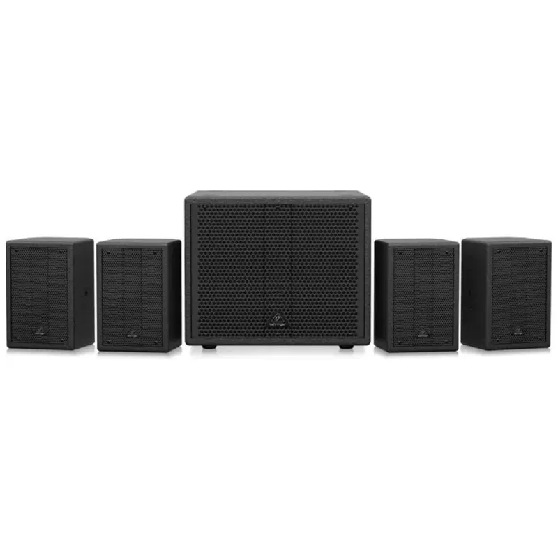 Affordable Behringer Complete PUB Speaker System with 4x SAT 1004 Speakers and SA