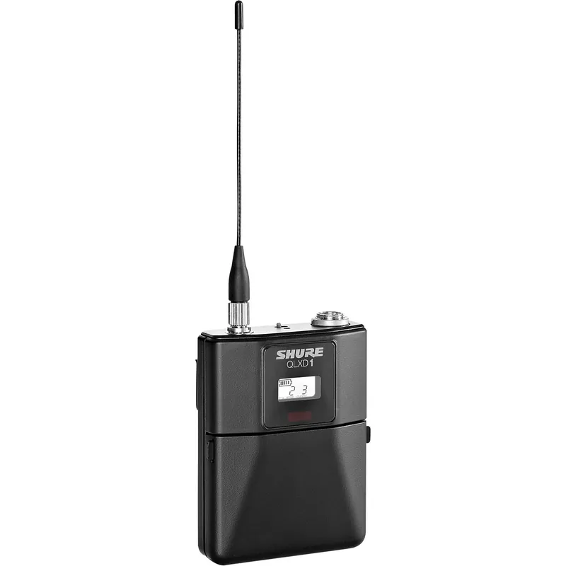 Shure QLXD1 Wireless Bodypack Transmitter - J50A Band Next Day Delivery