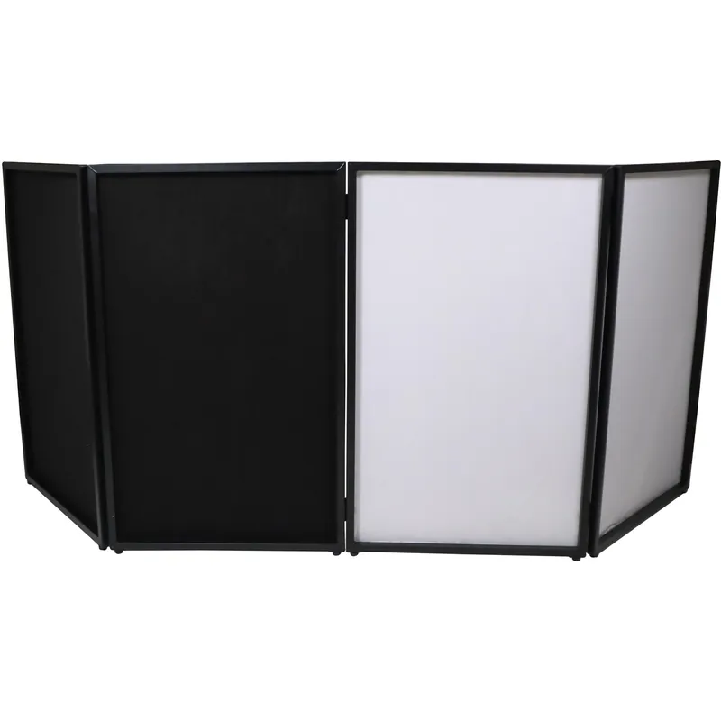 ProX XF-4X3048BMK3 4 Panel DJ Facade Black Panels - 4 Black & 4 White Special Discount