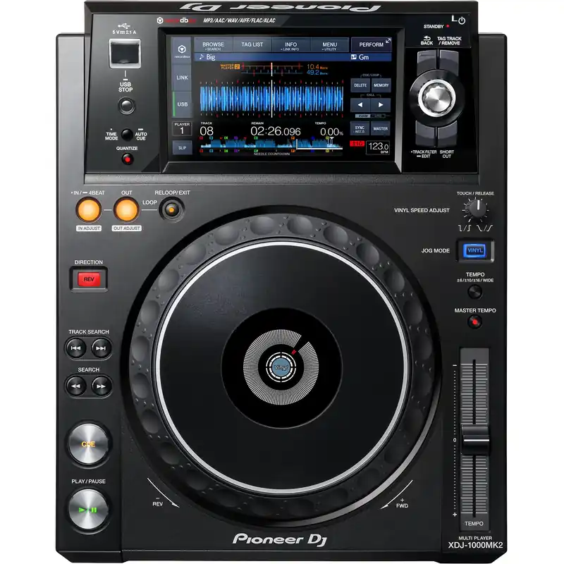 While Supplies Last Pioneer XDJ-1000MK2 Digital Performance DJ Multi-Player
