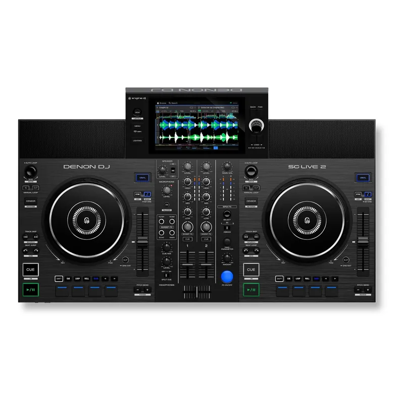 Best Price Denon SCLIVE2XUS SC LIVE 2 2-Deck Standalone DJ Player Controller