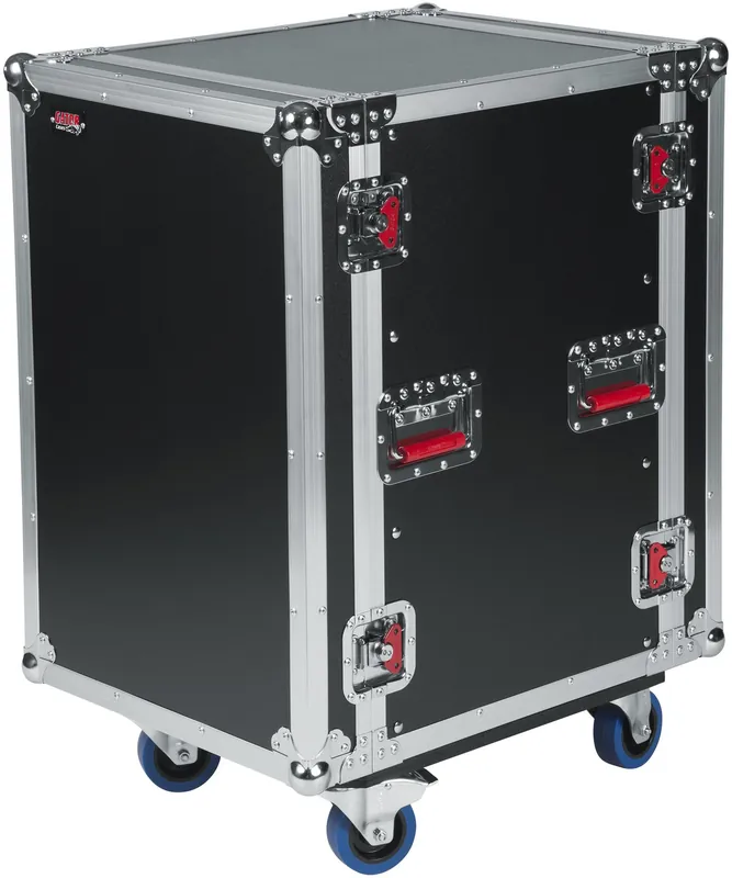 Trusted Brand Gator Cases G-Tour 16U Cast TOUR-Style ATA Flight Rack Case with Caste