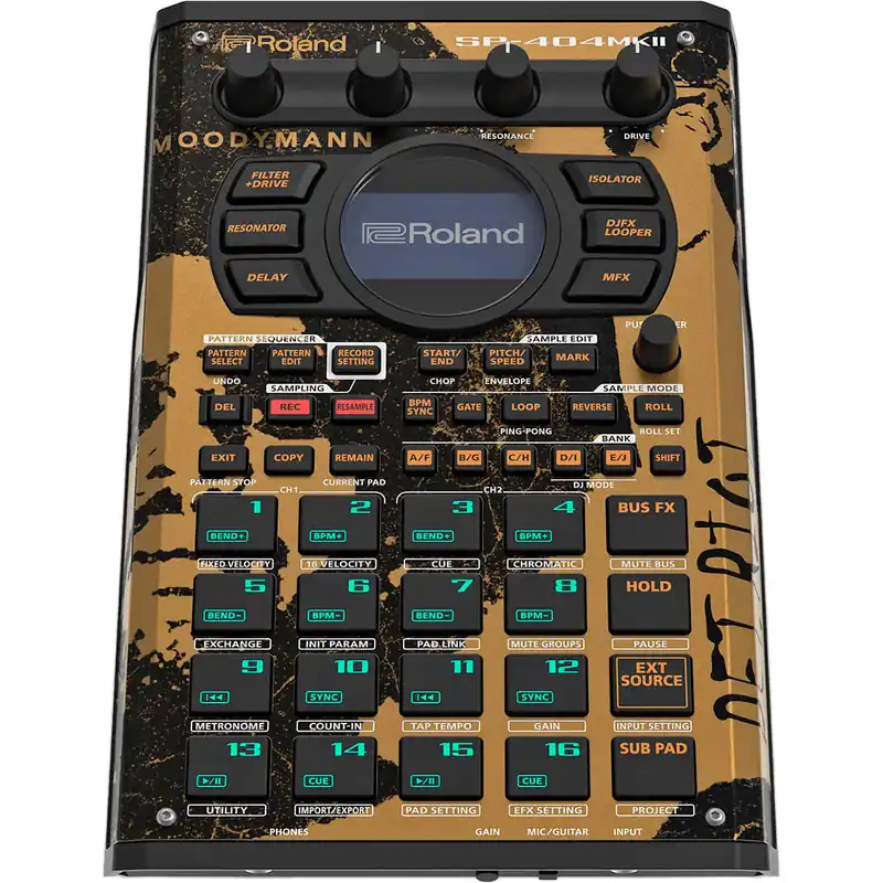 Sale Roland SP-404MKII KDJ Records Limited Edition DJ Linear Wave Sampler