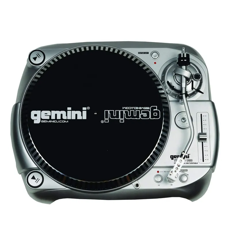Certified Gemini TT-1100USB USB Belt Drive Turntable