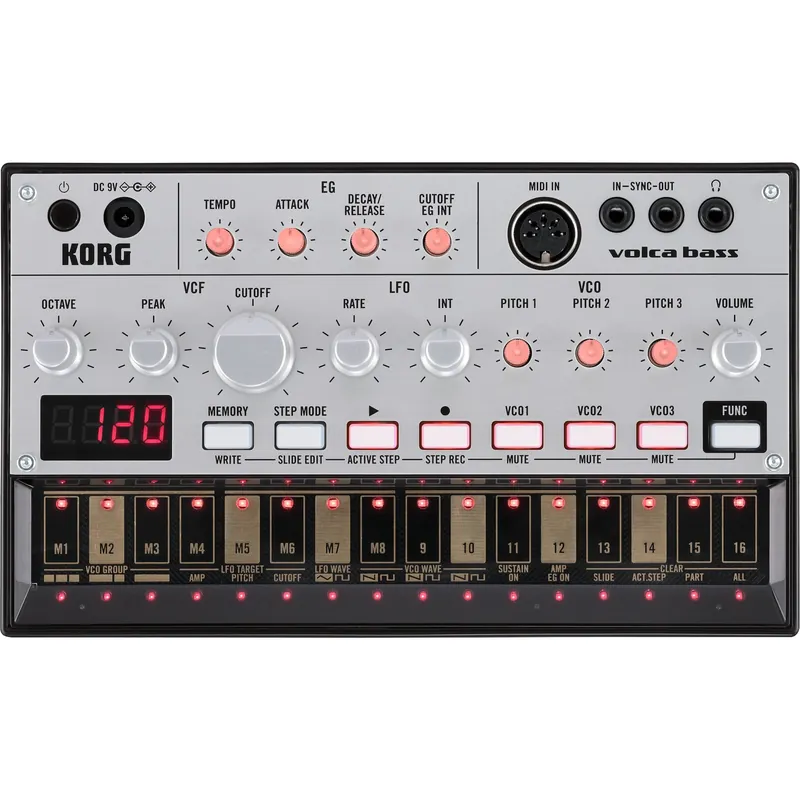 Today Only Korg VOLCA True Analog Bass Machine