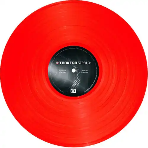 Factory Price Native Instruments Traktor Scratch Control Vinyl MK2 - Red