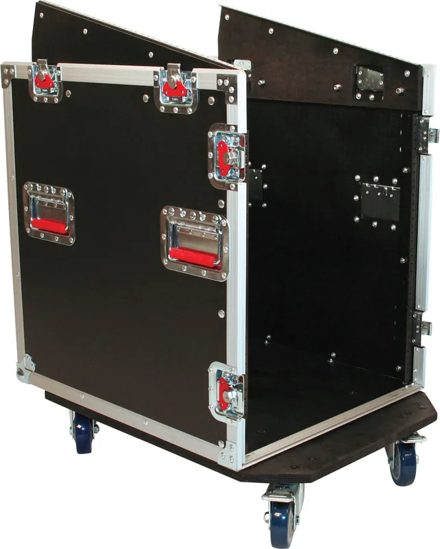 Professional Grade Gator 12U Top, 12U Side Audio Road Console Rack (G-TOUR-GRC12X12)