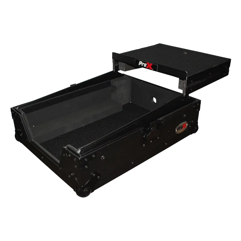 Bargain ProX XS-M12LTBL (Black on Black) Universal 10" - 12" Mixer Case (10" t