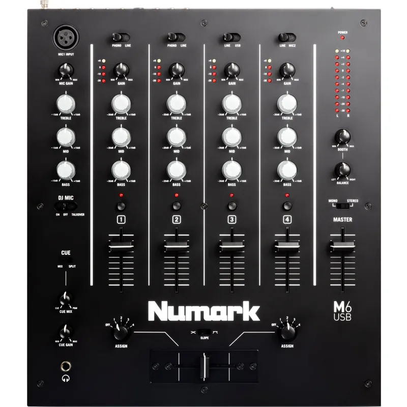 Shop Now Numark M6 USB 4-Channel DJ Mixer