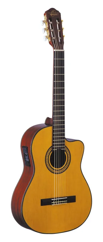 Oscar Schmidt Classical Guitar w/ Cutaway Active EQ Hassle-Free Returns