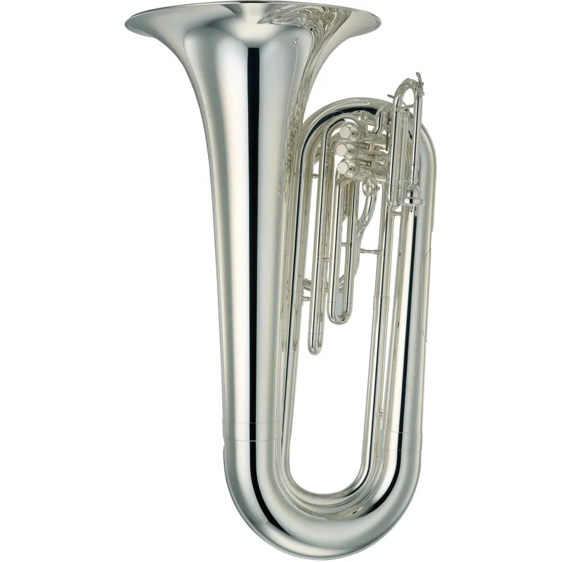 Yamaha YBB202MSWC Marching Tuba Silver Plated Super Sale