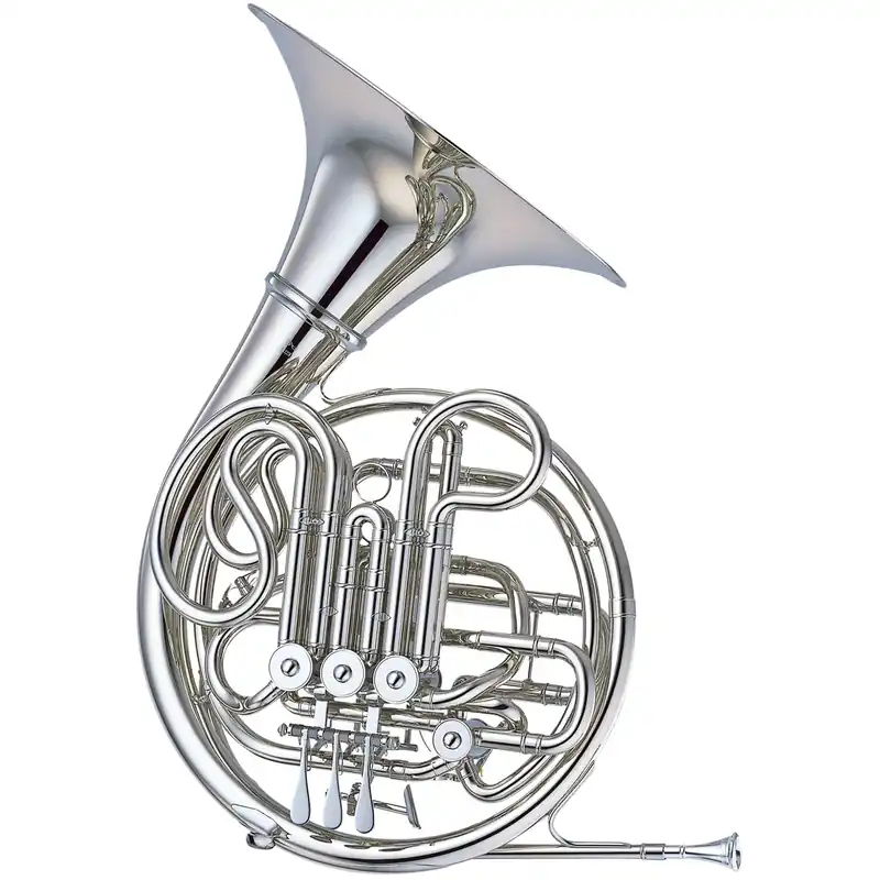 Yamaha Professional Double French Horn in Nickel-Silver with Detachabl Secure Checkout