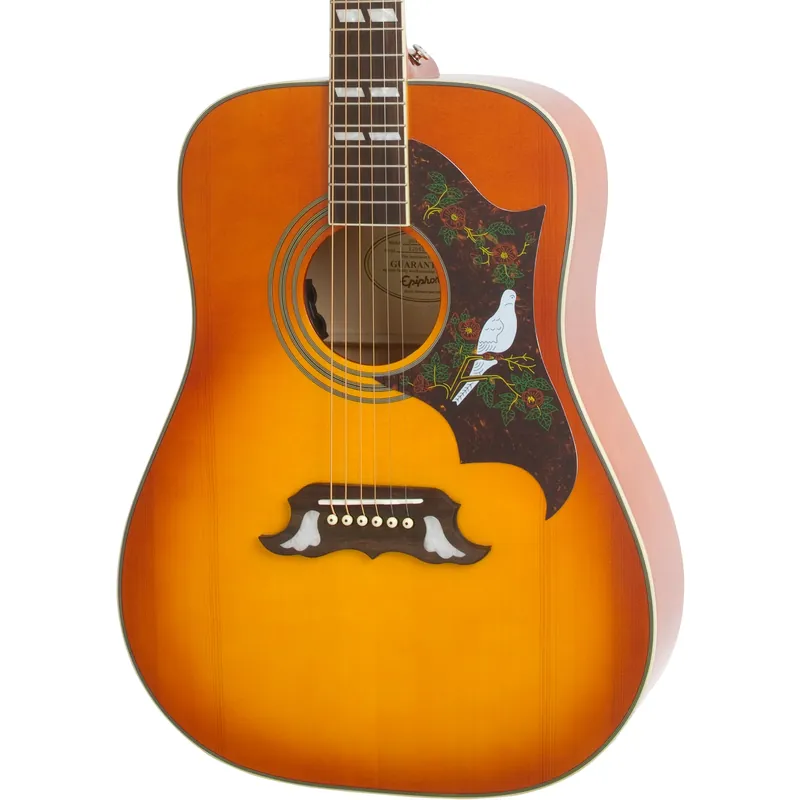Final Sale Epiphone Dove Pro Acoustic Electric Violin Burst