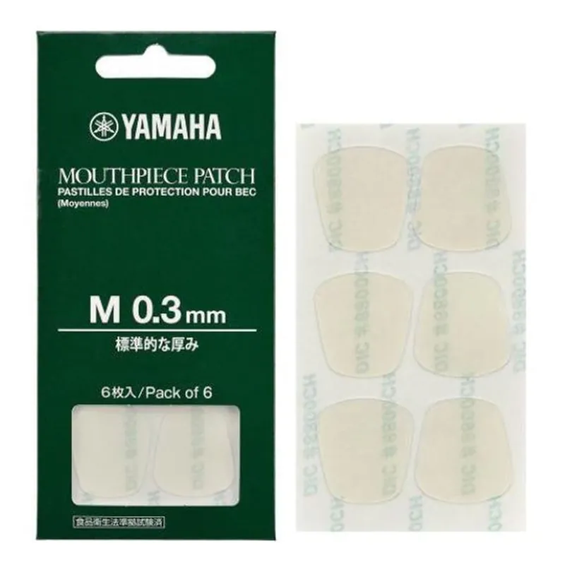 Yamaha Clear 0.3mm Mouthpiece Patch 6/pack YAC MPPA3M3 Top Rated