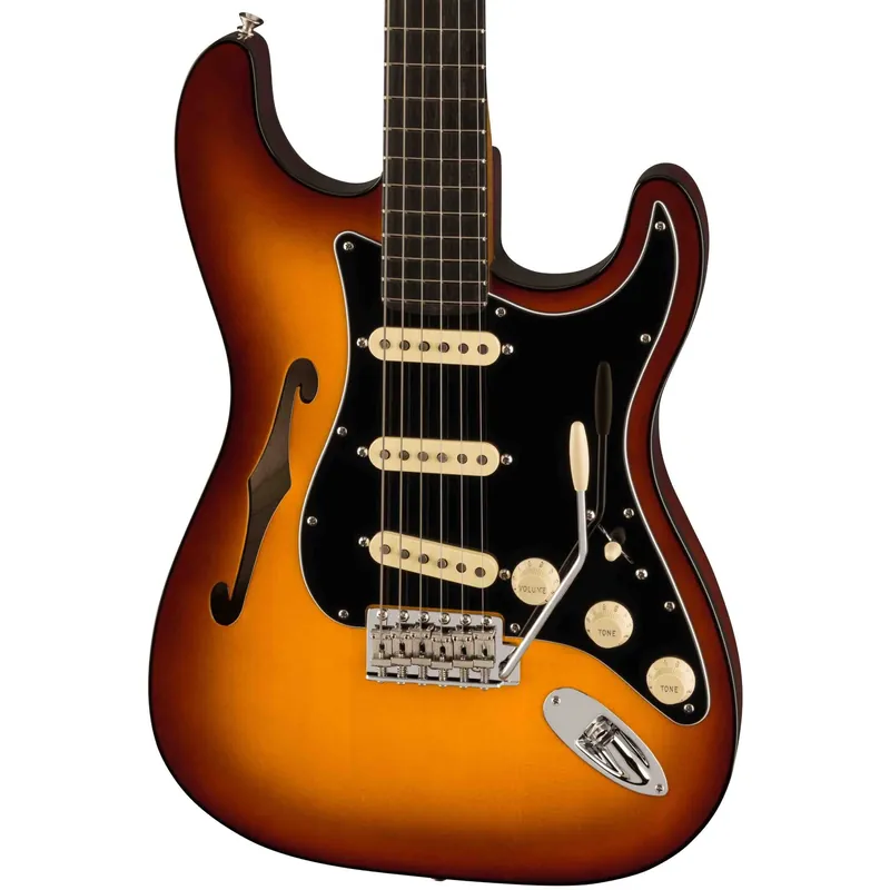 Big Sale Fender LTD Suona Stratocaster Thinline - Violin Burst, Ebony Fingerboa