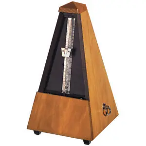 Wittner 803m Wooden Casing Metronome in Walnut Without Bell Budget