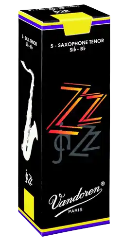 Vandoren Jazz ZZ Tenor Sax Reeds, 5-Pack, 2.0 Strength Final Sale