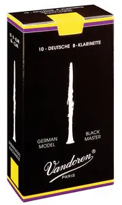 New Arrival 10-Pack of Vandoren Black Master Clarinet Reeds 5