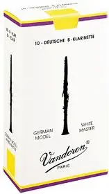 Affordable 10-Pack of Vandoren Bb Clarinet German Reed 5