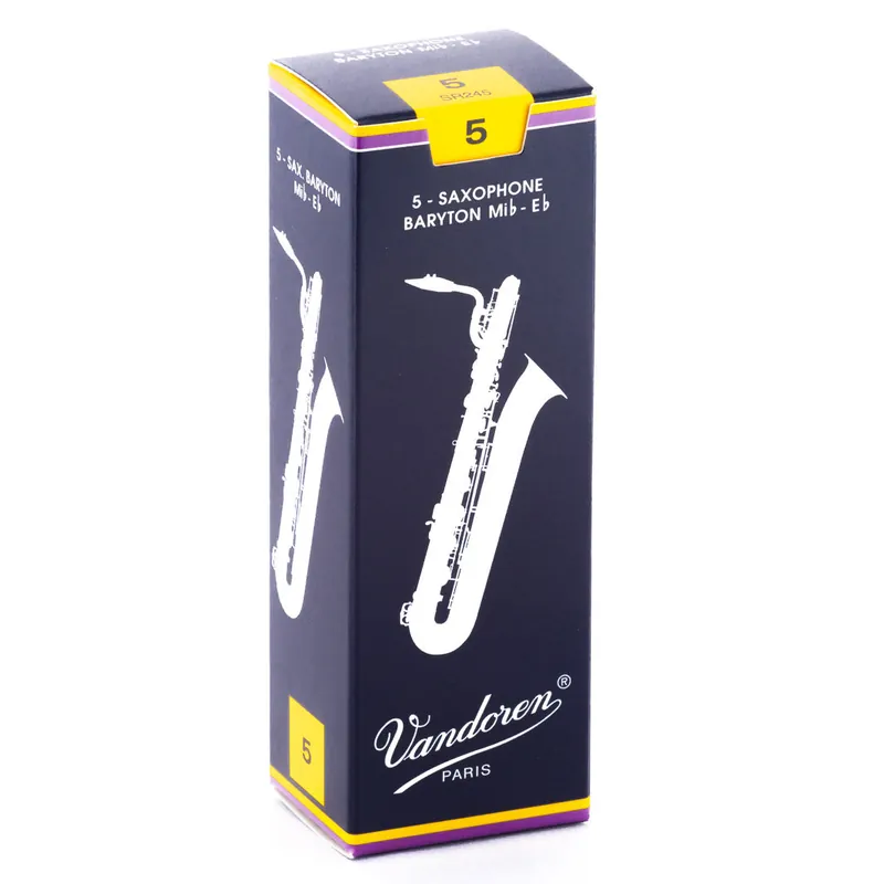 Deal Vandoren Traditional Baritone Saxophone 5-Pack of 5 Reeds