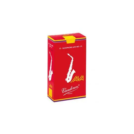 Place Order Vandoren Java Red 3.5 STRENGTH Eb Alto Sax Reeds