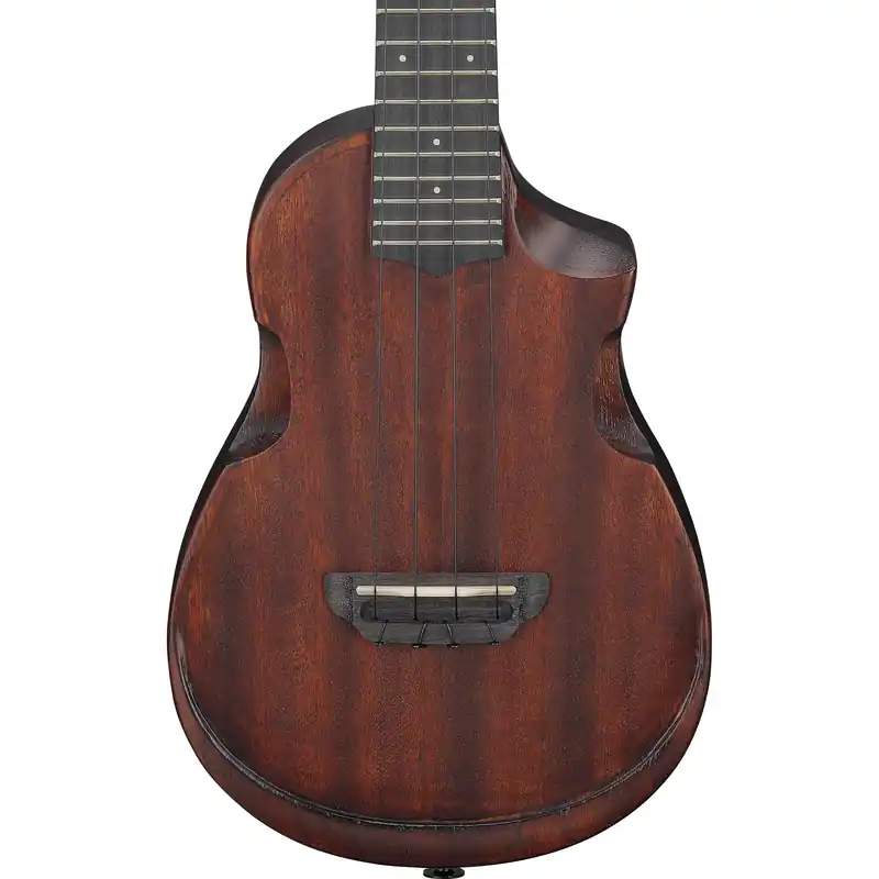 Exclusive Offer Ibanez AUC14OVL Concert Ukulele, Open Pore Violin Sunburst