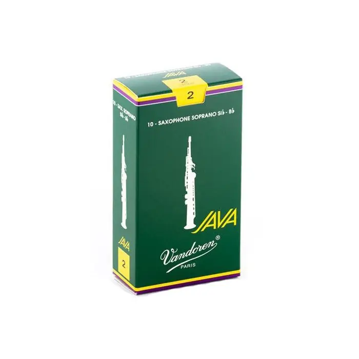 Vandoren SR302 Java Soprano Sax Reeds, 10CT, 2.0 Strength Don’t Miss Out