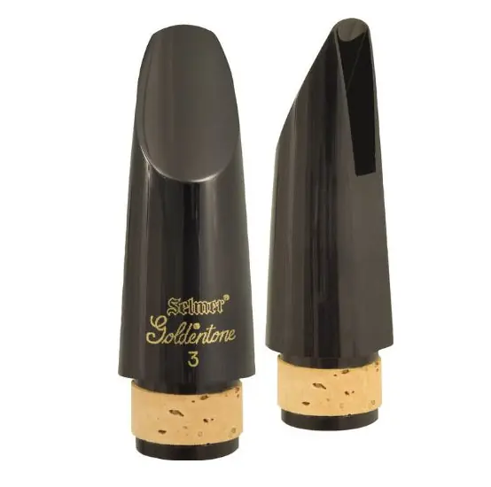 High Quality Selmer 77113 Goldtone #3 Bb Clarinet Mouthpiece