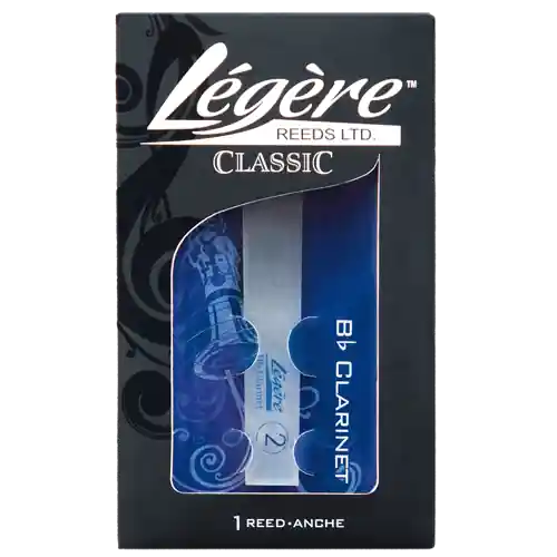 Legere BB200 Synthetic Bb Clarinet Reed 2.0 Strength Free Shipping