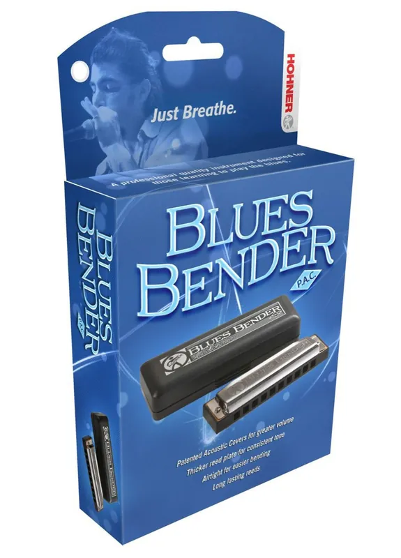 Last Chance Hohner Blues Bender Harmonica, Key of G