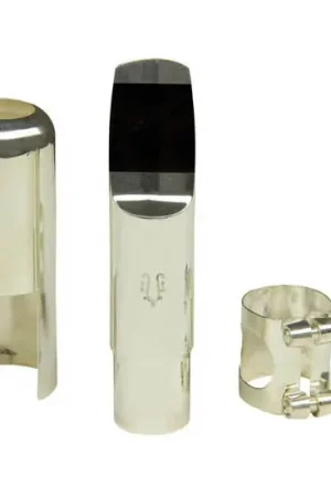 Yanagisawa Silver Plated Alto Sax 7 Mouthpiece Kit with Ligature and Cap Limited Offer