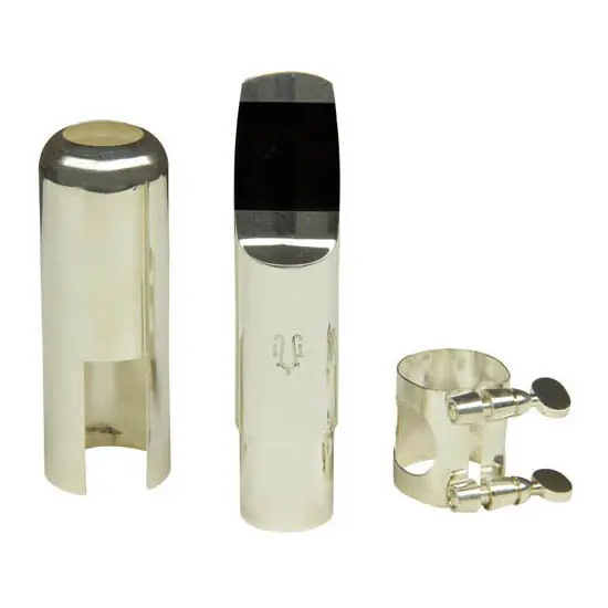 Yanagisawa Silver Plated Alto Sax 7 Mouthpiece Kit with Ligature and Cap Limited Offer
