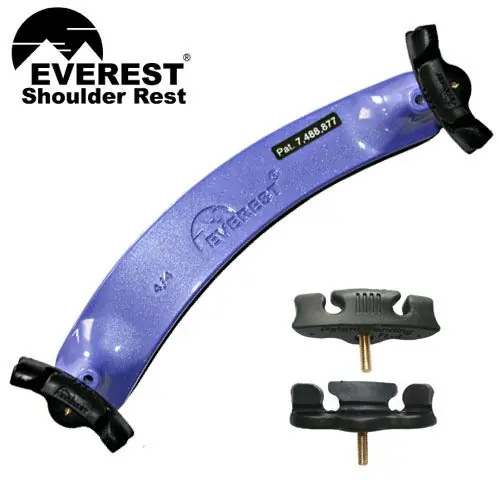 Everest ECS-4PU Violin Shoulder Rest in PURPLE Don’t Miss Out