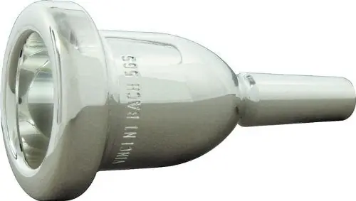 BACH MEGATONE 5g Large Shank Silver Plated Trombone Mouthpiece Get Yours