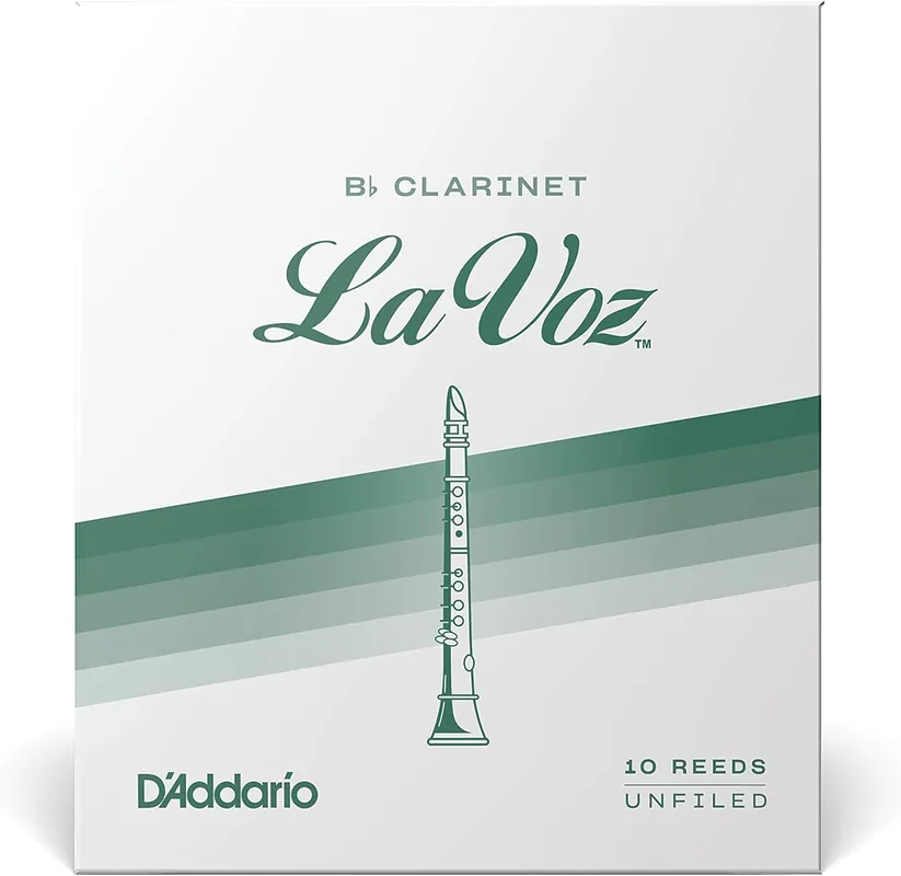 Rico La Voz Bb Clarinet 10-Pack, Medium Soft Strength Grab Now