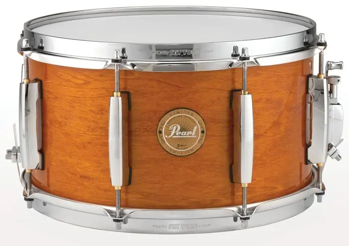 Pearl Limited Poplar/African Mahogany Power Piccolo Snare Drum Liquid Professional Grade