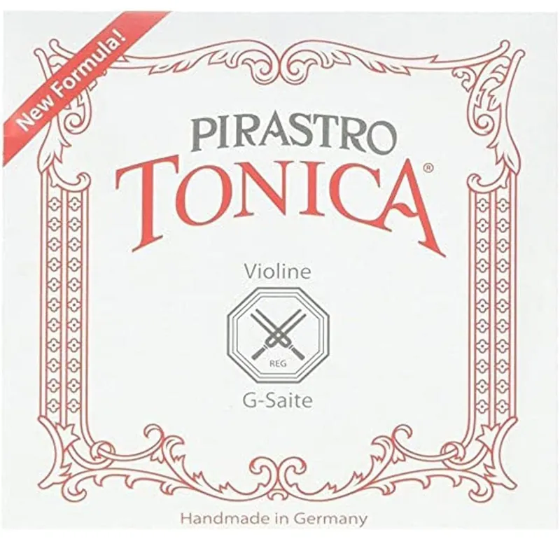 Modern Pirastro New Formula Tonica Synthetic Mittel 4/4 Violin String Set