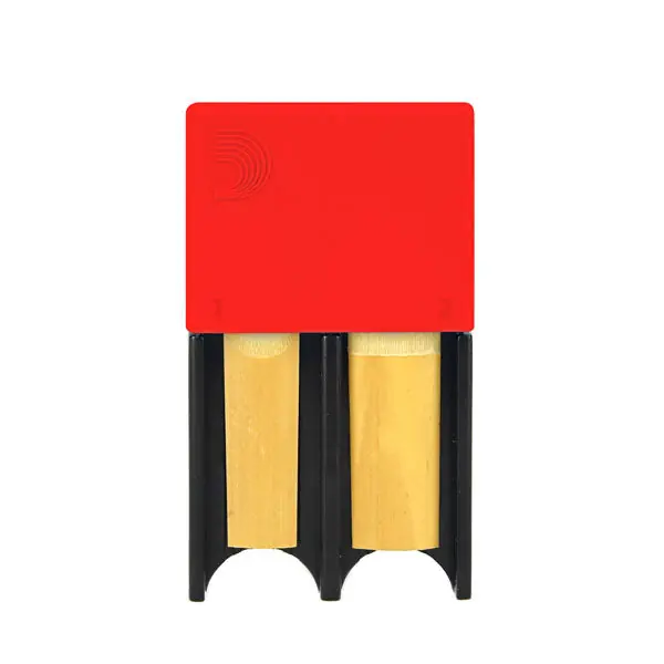 D'addario Reed Guard in Red for Bb Clarinet And/Or Alto Saxophone Reeds Best Seller