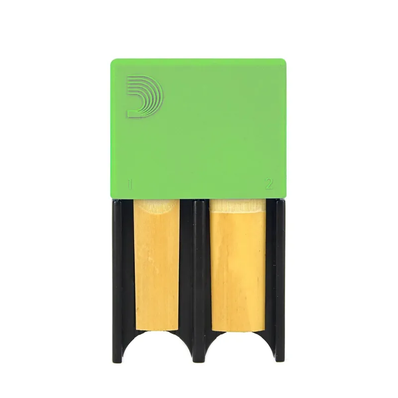 Viral D'addario Reed Guard in GREEN for Bb Clarinet And/Or Alto Saxophone