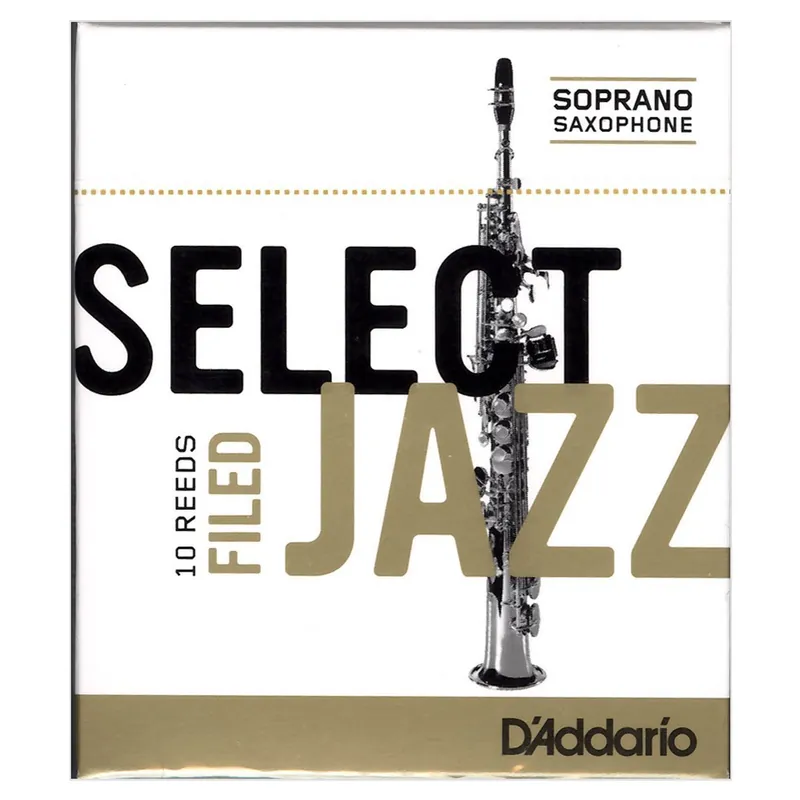Instant Buy D'ADDARIO SELECT JAZZ FILED REEDS 2 SOFT SOPRANO SAXOPHONE