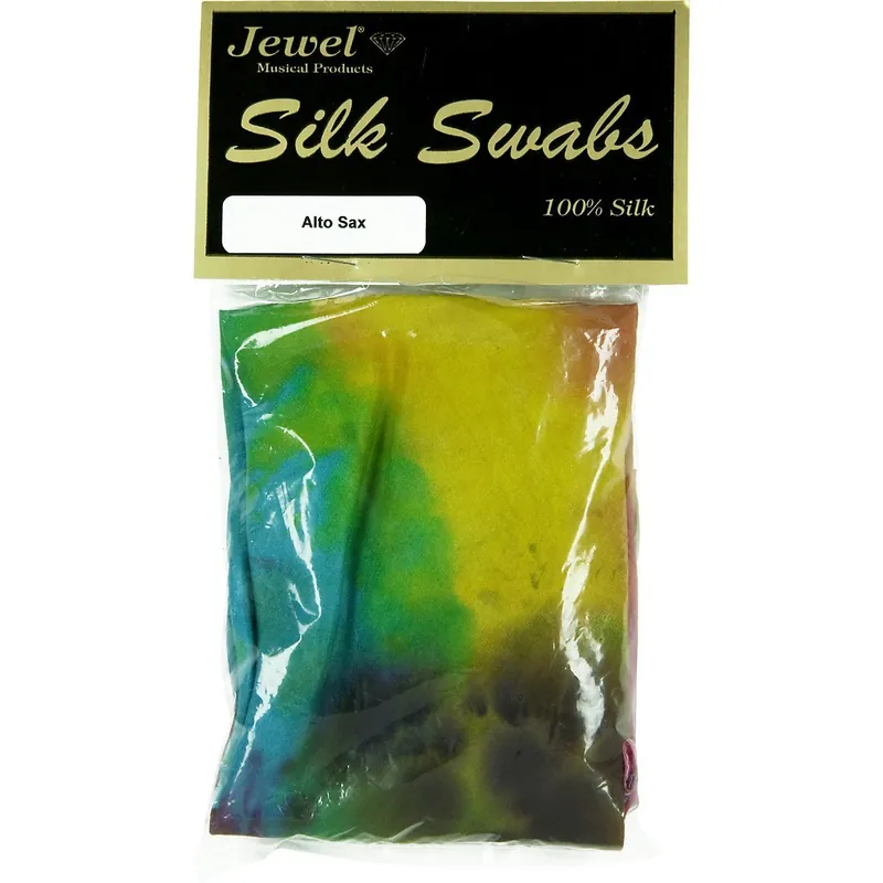 Jewel Alto Saxophone Silk Swab Worldwide Shipping