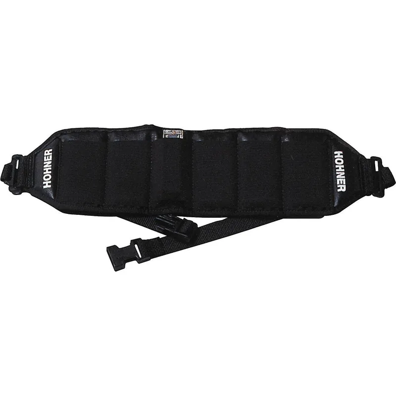 Exclusive Offer Hohner HB6 HB-6 Harmonica Holding Belt, Black