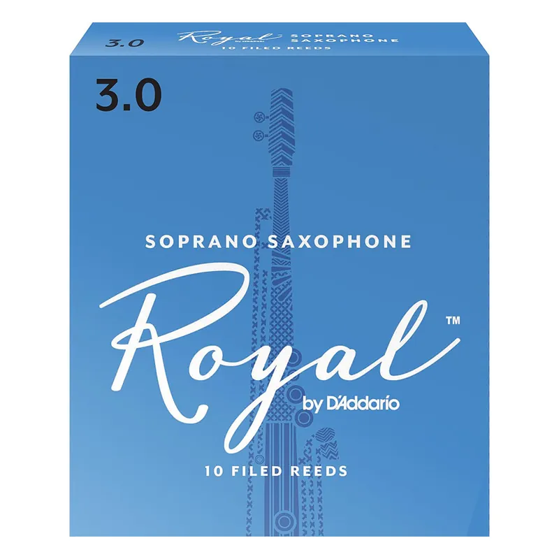 Order Now Rico Royal Soprano Saxophone 10-Pack 3 Strength