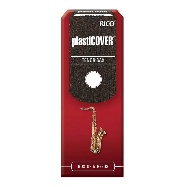 Professional Grade Rico Plasticover Tenor Saxophone Reeds 5-Pack 3.0 Strength