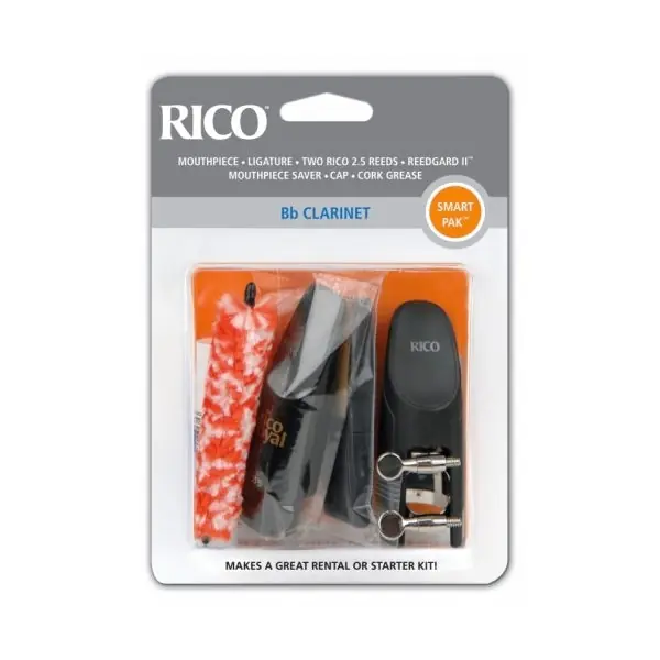 No Minimum Order Rico RSMPAKBCL Smart Pak for Bb Clarinet