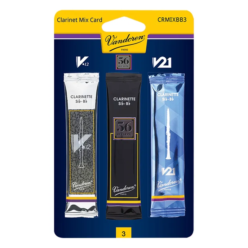 No Minimum Order Vandoren CRMIXBB Bb Clarinet Reeds, Variety