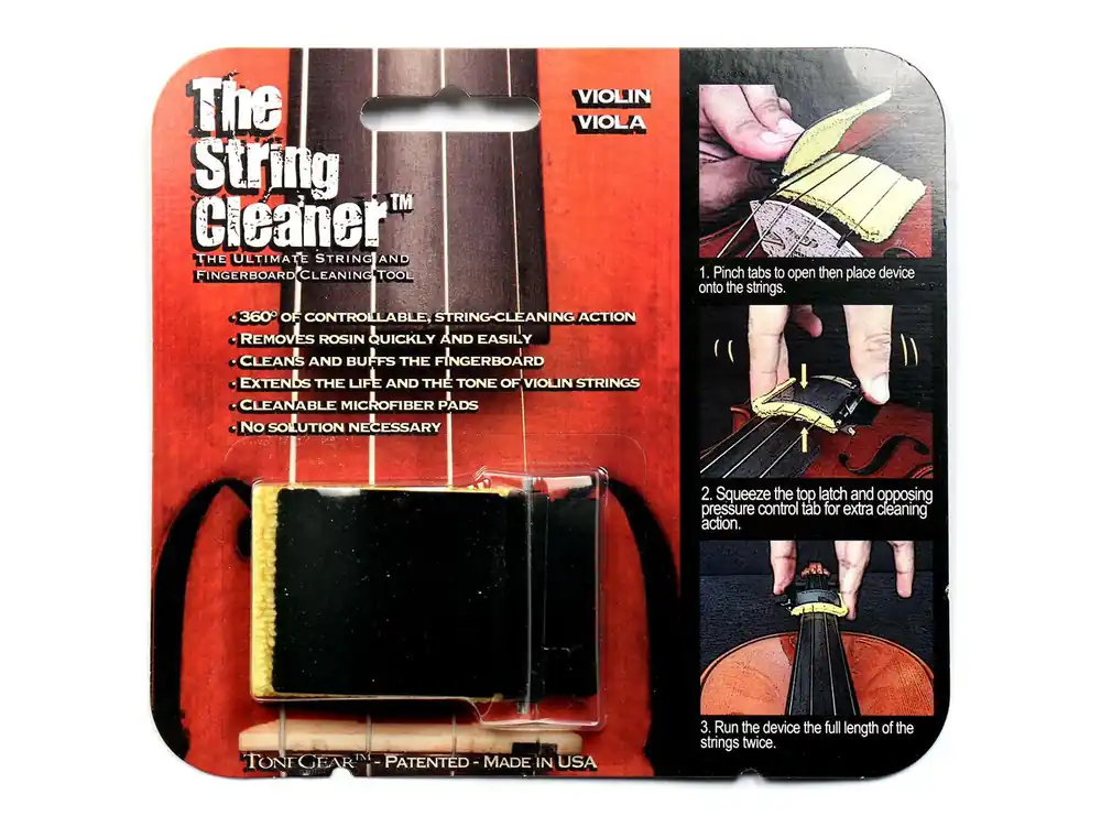 Tonegear String Cleaner for Violin or Viola Order Now