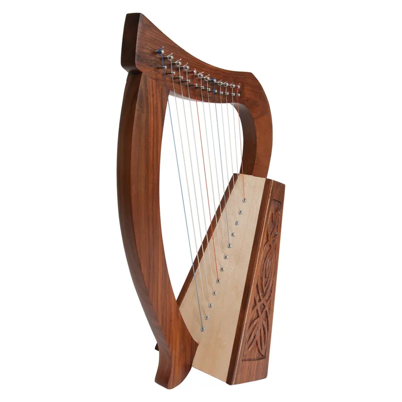 Original Mid East Roosebeck Baby Harp 12-String Knotwork